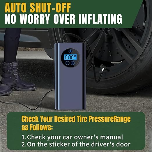 منفاخ إطارات محمول ضاغط هواء